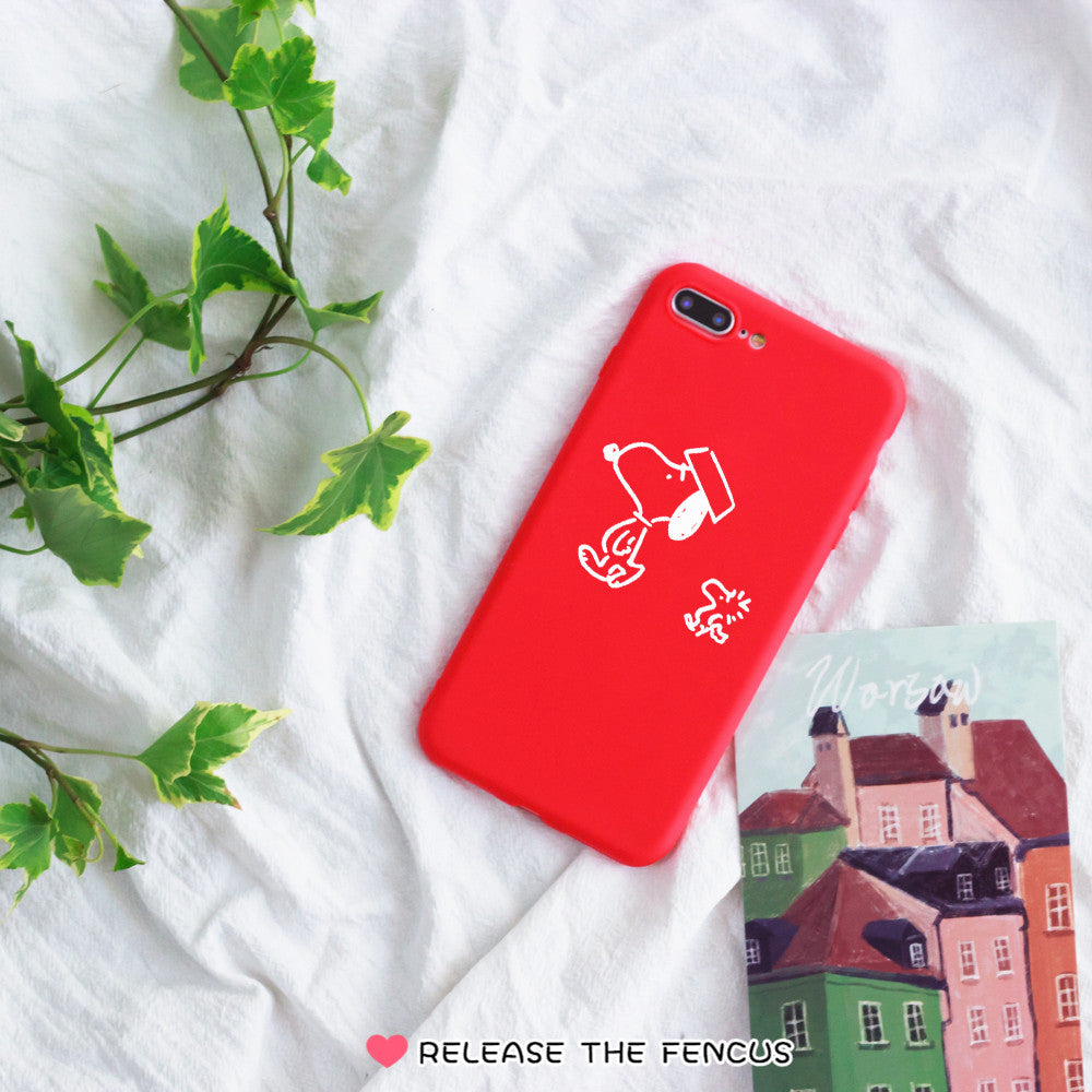 Huawei Y5 2017 Y5 Prime Y6 2018 Y6 ii Cover Couple Cut Dog Soft Phone case