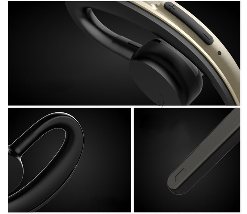 Bluetooth Headset Earphone for phone Wireless Sweatproof Sports Bluetooth Headphone with Mic voice Control with Earbud