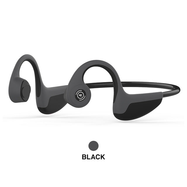 Bluetooth 5.0 S.Wear Z8 Wireless Headphones Bone Conduction Earphone Outdoor Sport Headset with Mic With Box