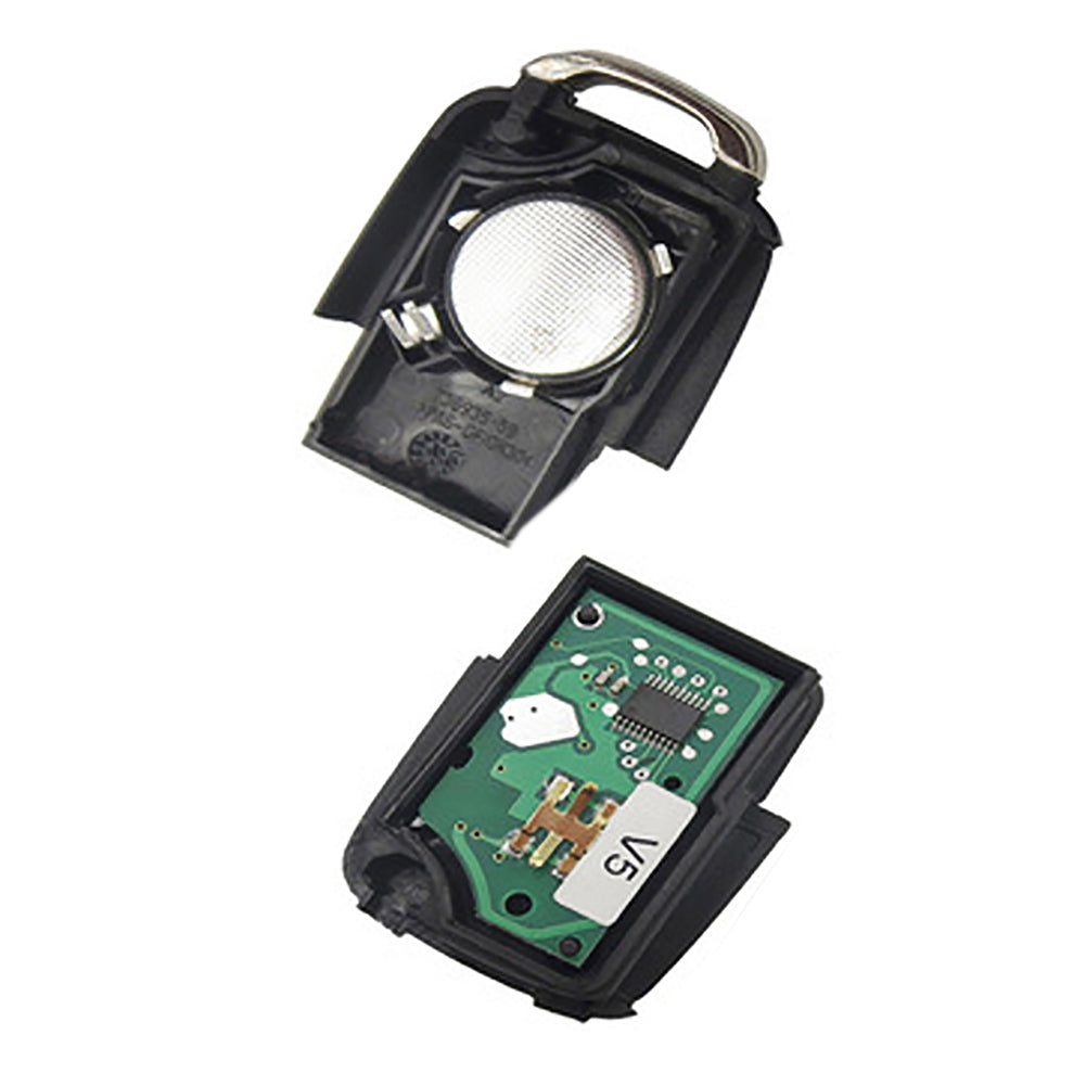 434MHz 3 Buttons Car Vehicle Uncut Remote Key Case Fob with ID48 Chip for VW