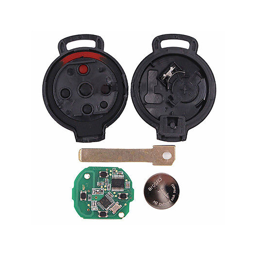 Replacement Car Remote Key Fob 315MHz for Mercedes-Benz Smart Fortwo 2005-2015