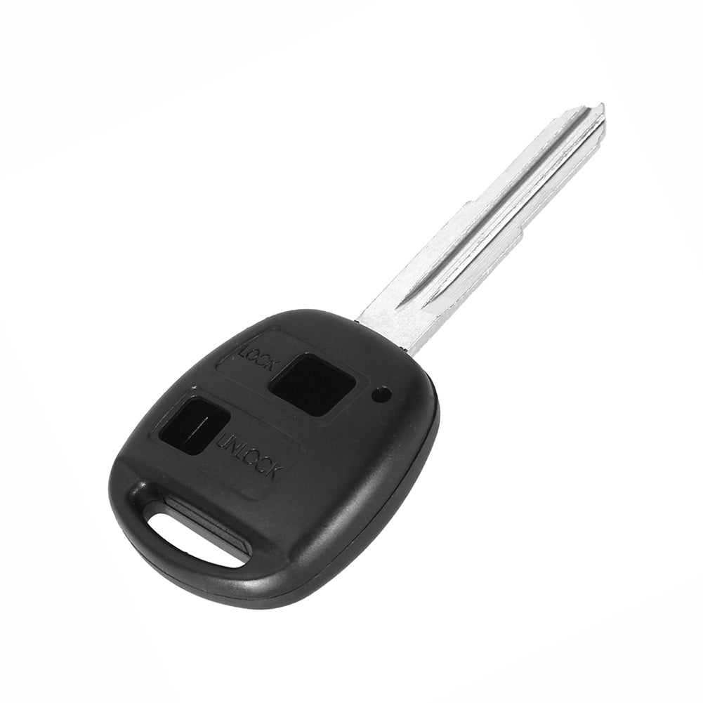 Remote Replacement Car Key Shell Case For Toyota Yaris Uncut Blade Button Pad