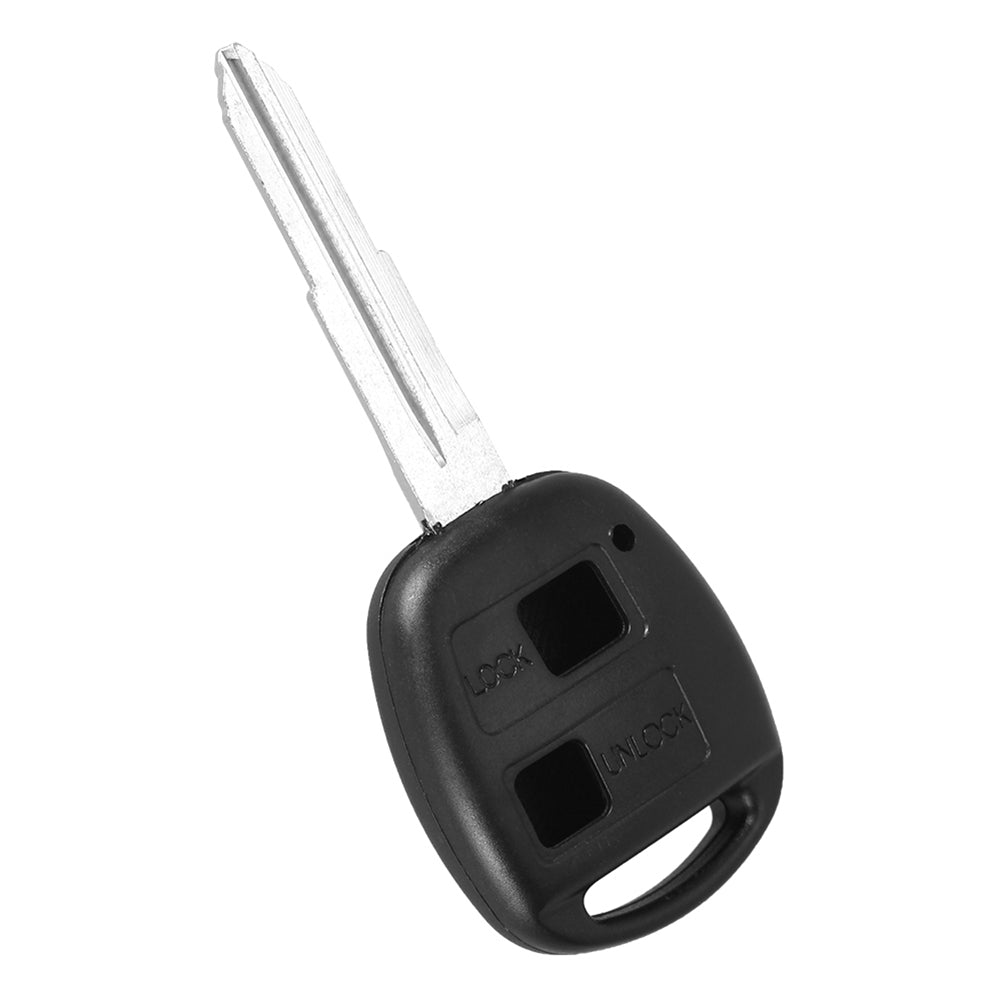 Remote Replacement Car Key Shell Case For Toyota Yaris Uncut Blade Button Pad