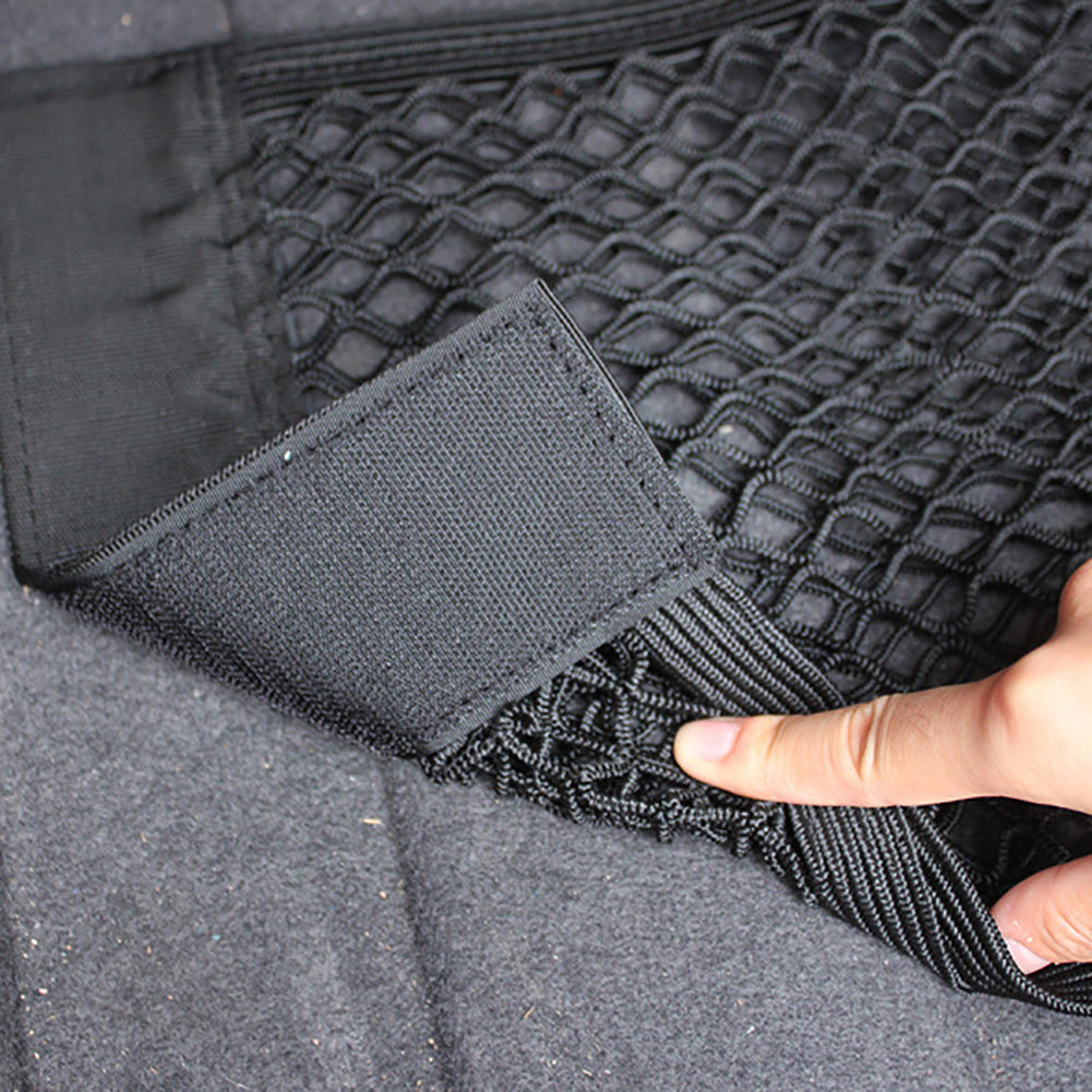 Auto Car Back Rear Trunk Seat Elastic Storage Net Mesh Organizer Pocket Bag