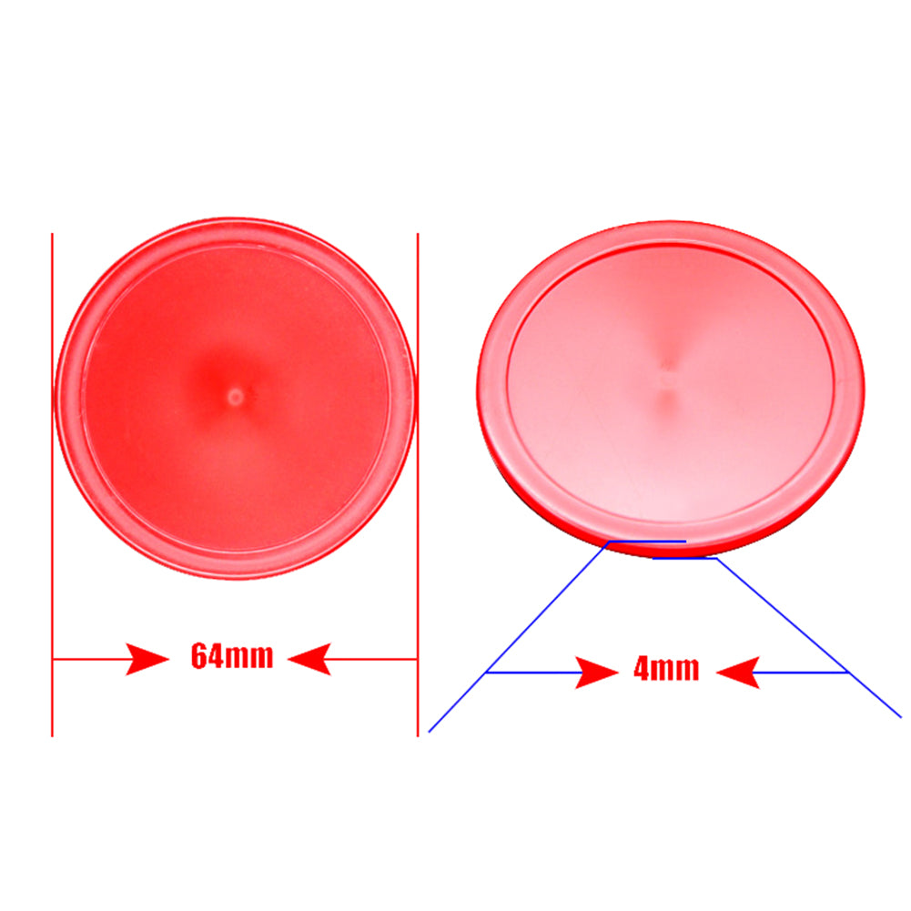 5Pcs 64mm Mini Air Hockey Round Pucks Children Table Mallet Games Party Toy