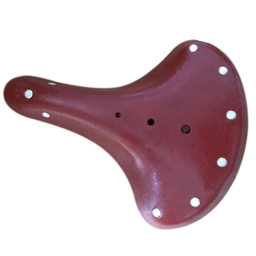 Vintage Faux Leather MTB Road Bike Bicycle Cycling Spring Saddle Seat Cushion