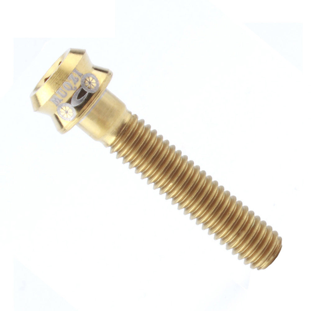 M6 Mountain Road Bike Bicycle Bowl Cover Titanium Alloy Screw Stem Accessories
