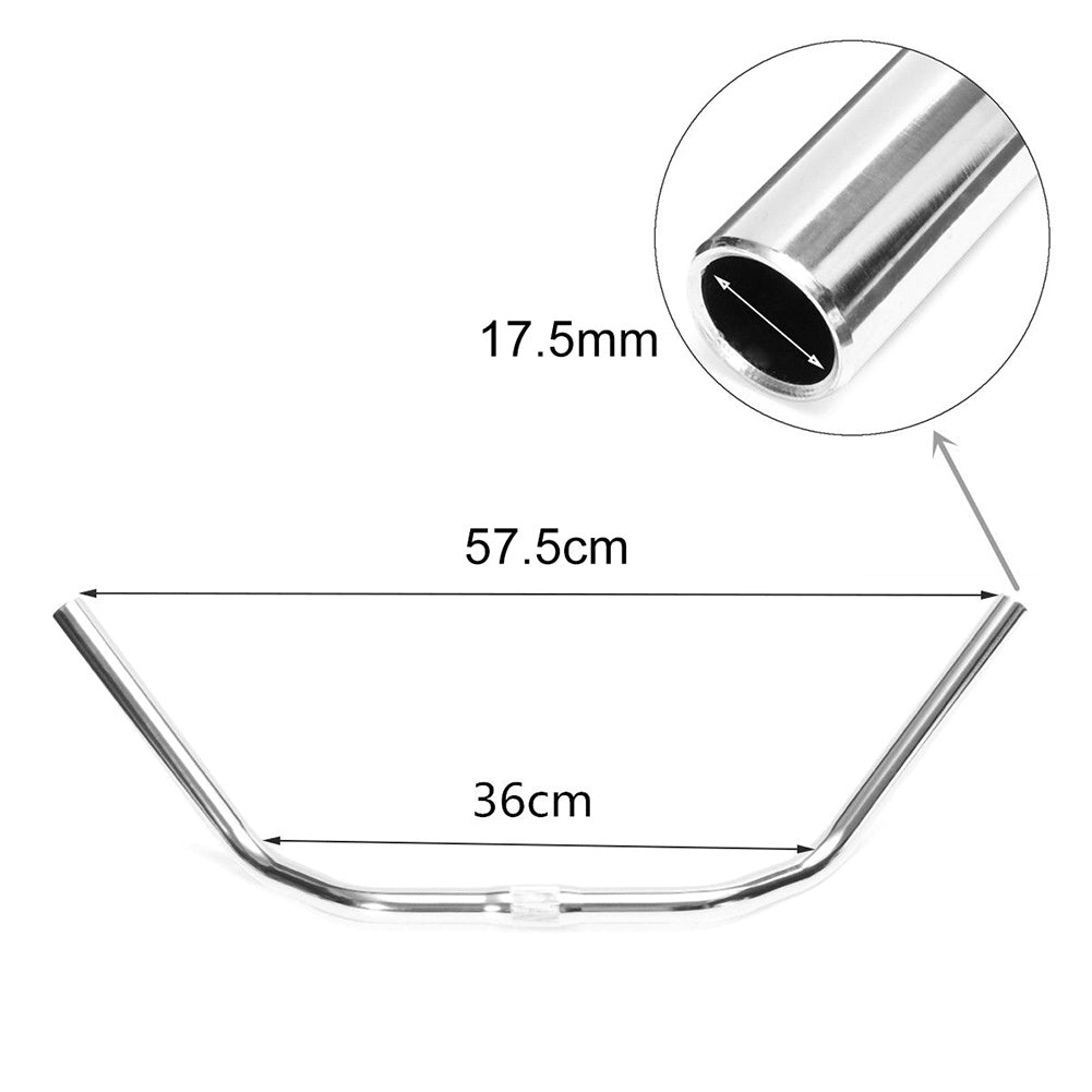 25.4mm Aluminum Alloy Handlebar Bar for Beach Cruiser Mountain Bike Bicycle