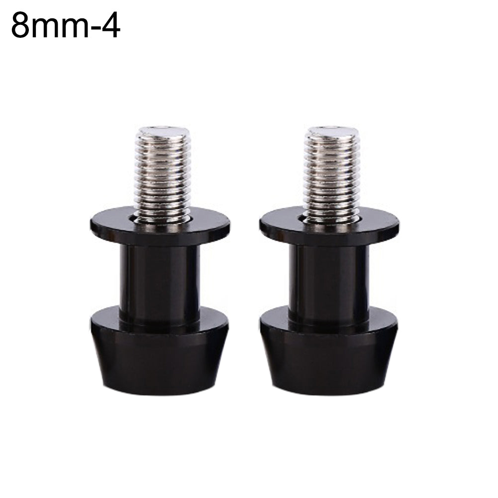 2Pcs 8mm/10mm Motorcycle CNC Swingarm Sliders Spools for Honda Suzuki Kawasaki