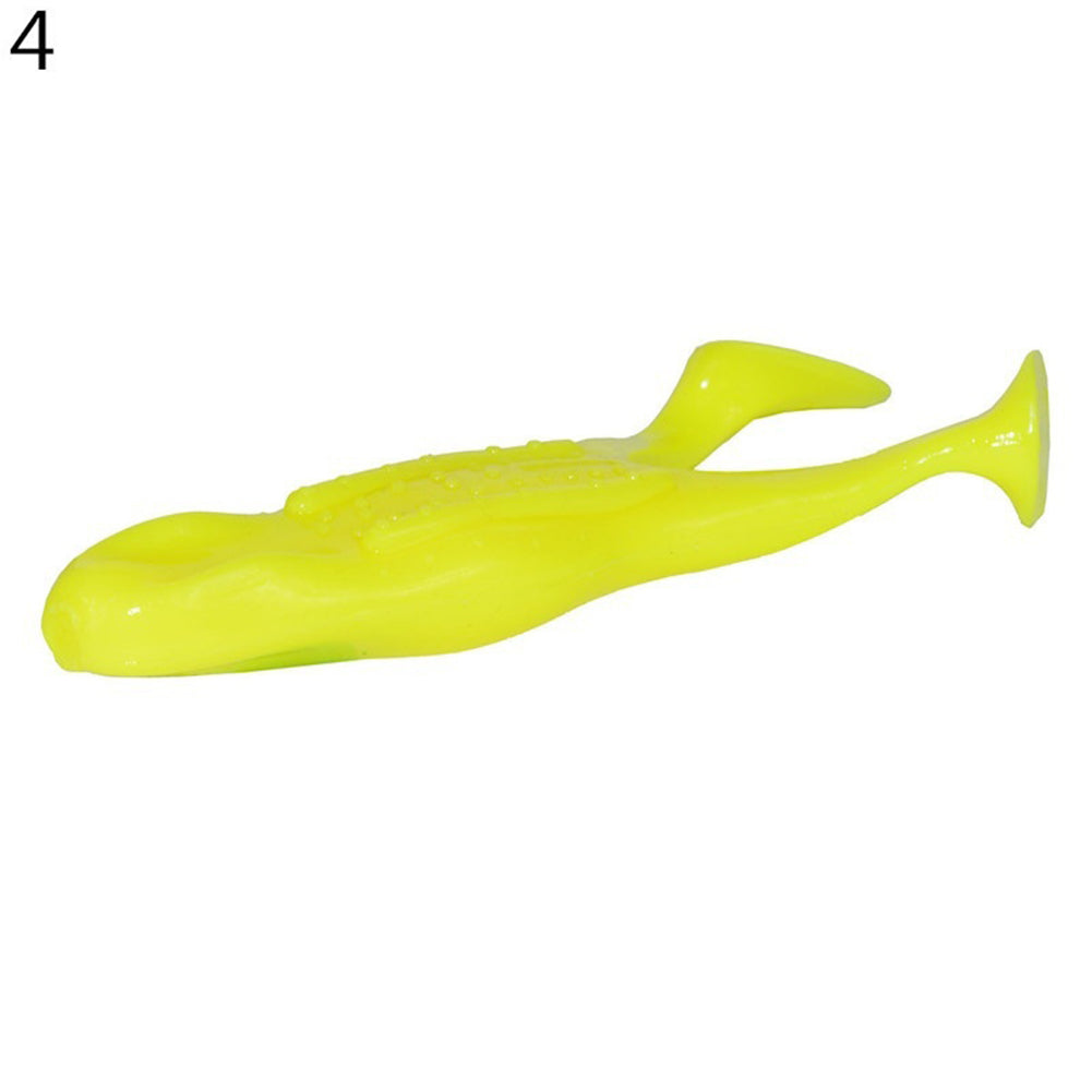 2Pcs Artificial Lifelike Frog Fishing Lure Bait Silicone Simulation Tackle Tool