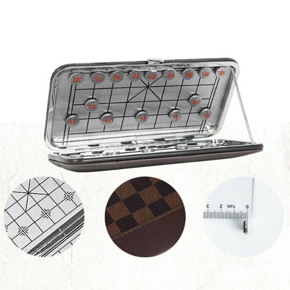 Portable Travel Folding Magnetic Chinese Chess Board Game Intelligence Toy