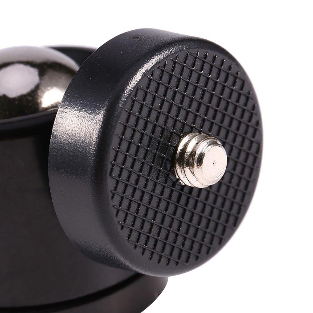 360° Swivel Ball Head 1/4 Inch Screw DSLR Camera Tripod Ballhead Stand Mount