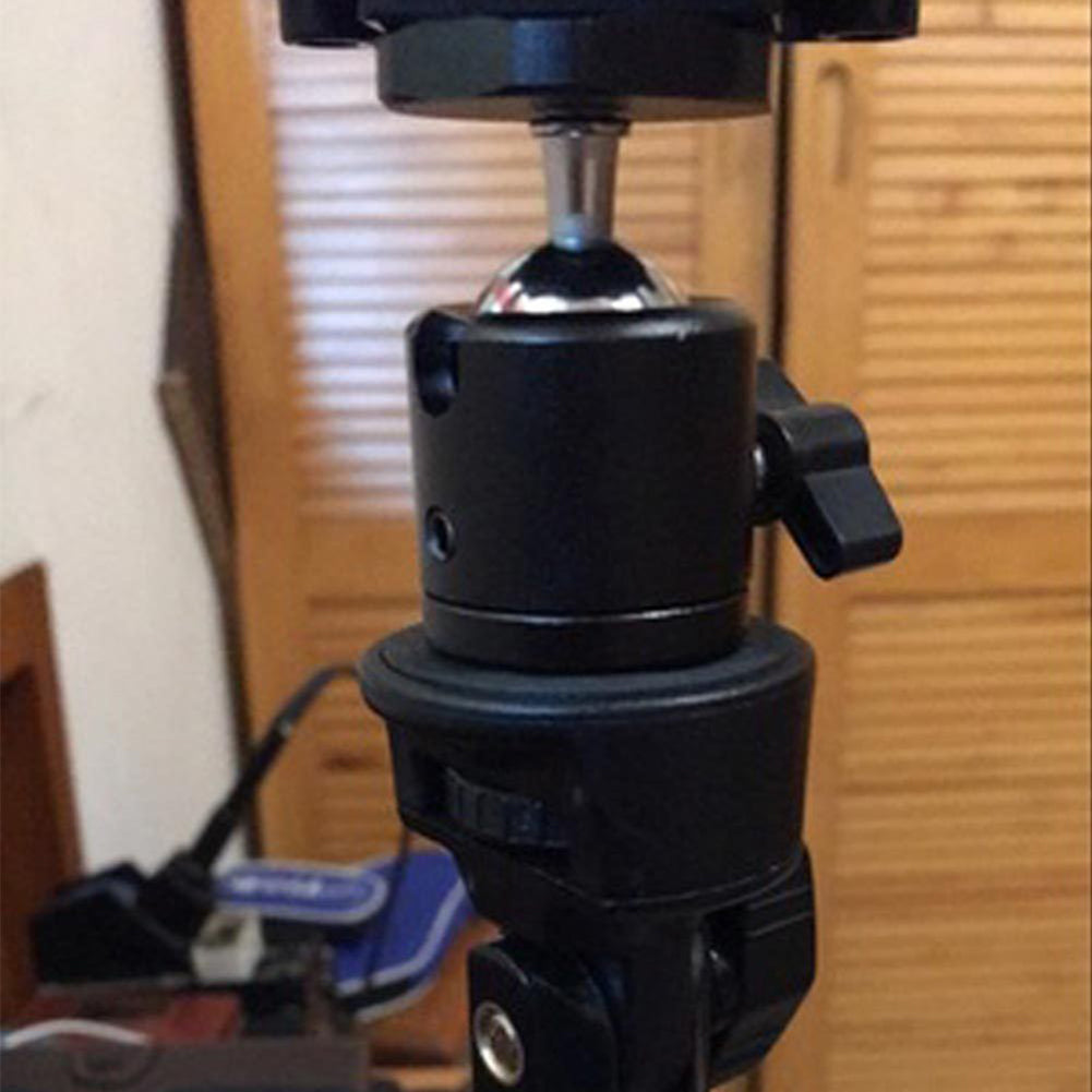 360° Swivel Ball Head 1/4 Inch Screw DSLR Camera Tripod Ballhead Stand Mount