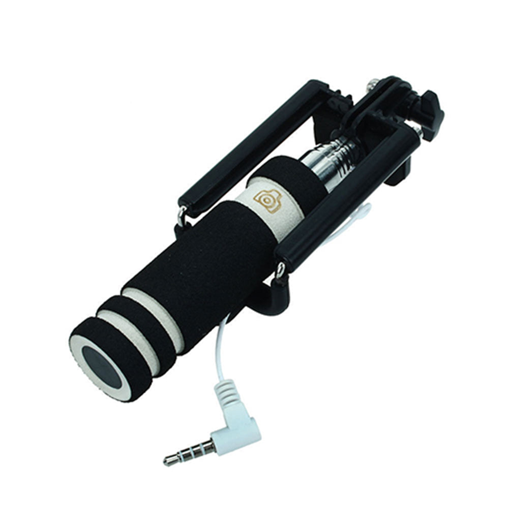 Mini Extendable Handheld Selfie Wired Stick Monopod for Sumsang Galaxy iPhone