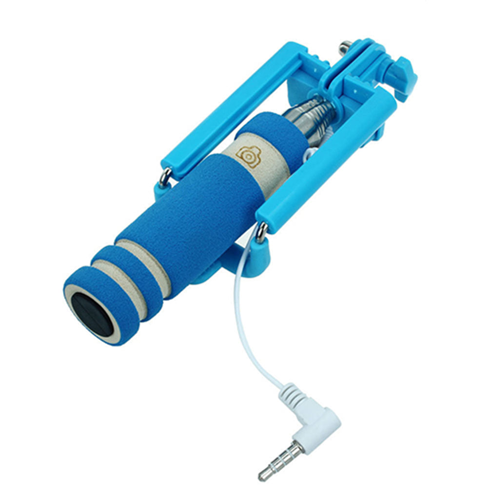 Mini Extendable Handheld Selfie Wired Stick Monopod for Sumsang Galaxy iPhone