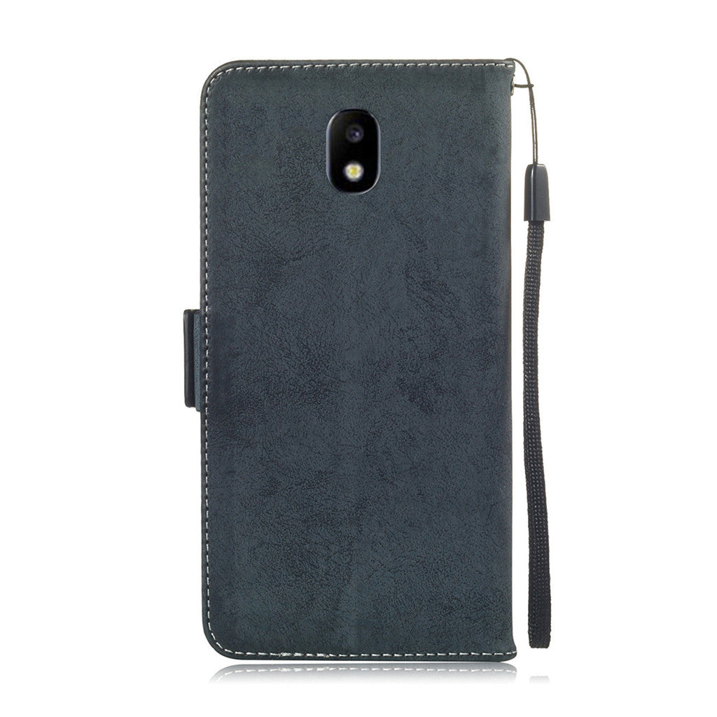 For Samsung Galaxy J730 J7 2017 European version Case Flip Stand Wallet Retro Leather Cover design With Card slot function