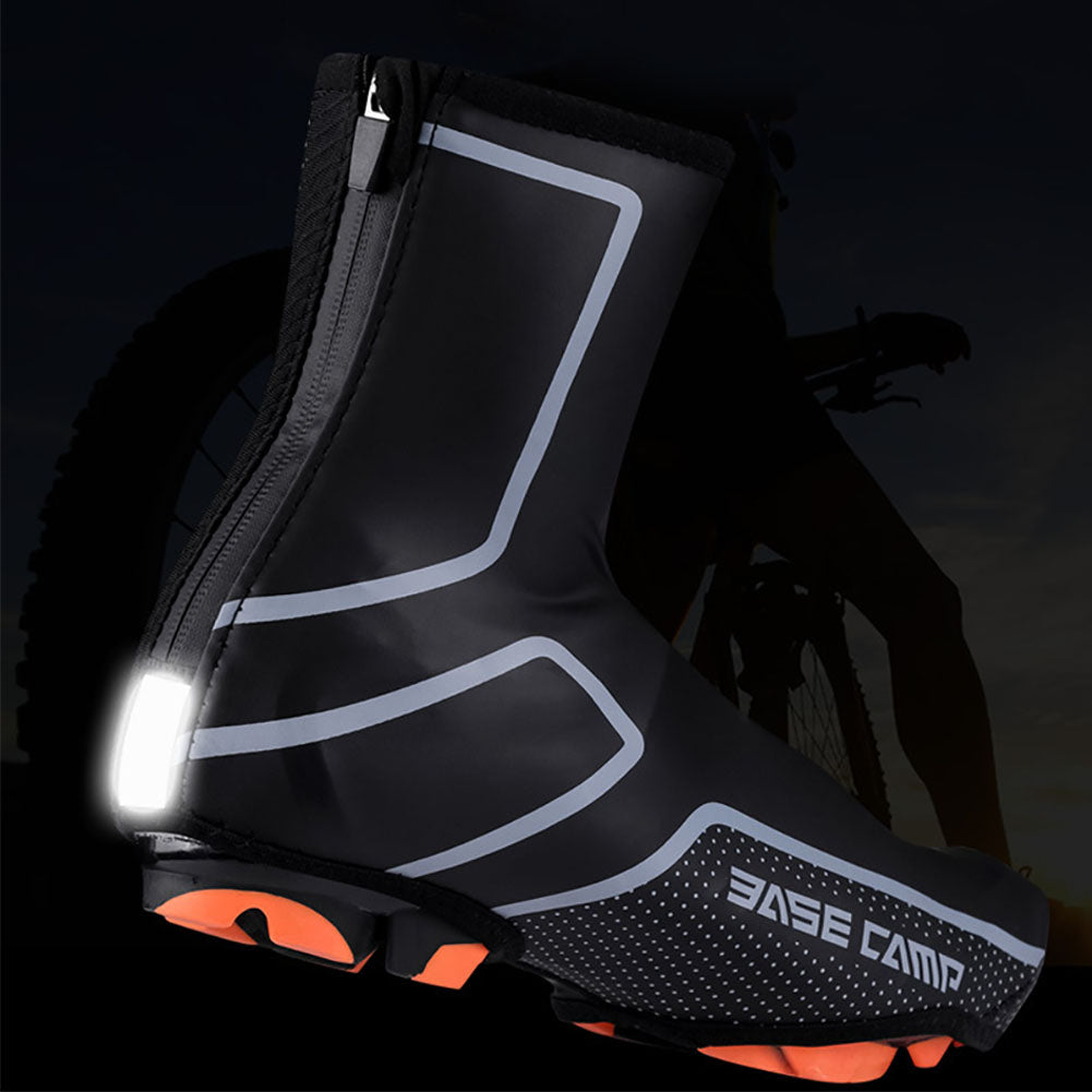 Winter Warm Waterproof Windproof Cycling Shoes Cover Bicycle Bike Overshoes