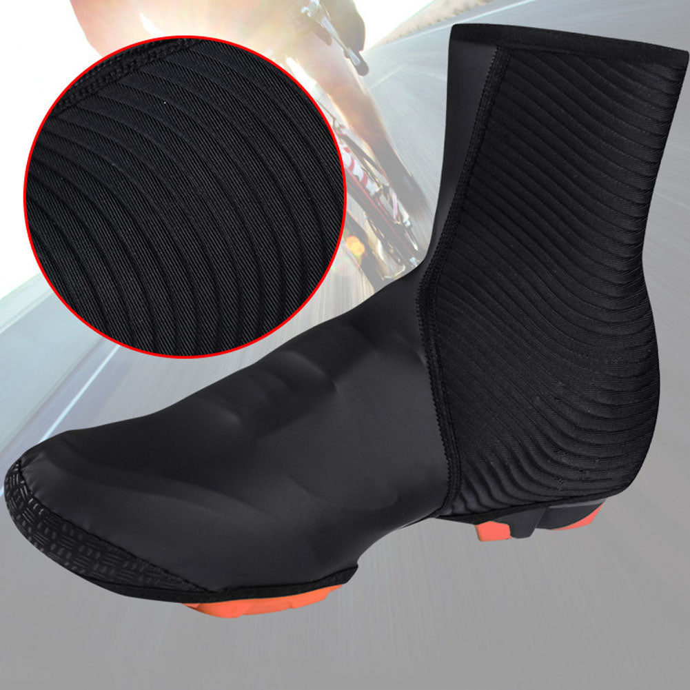 Winter Warm Waterproof Windproof Cycling Shoes Cover Bicycle Bike Overshoes