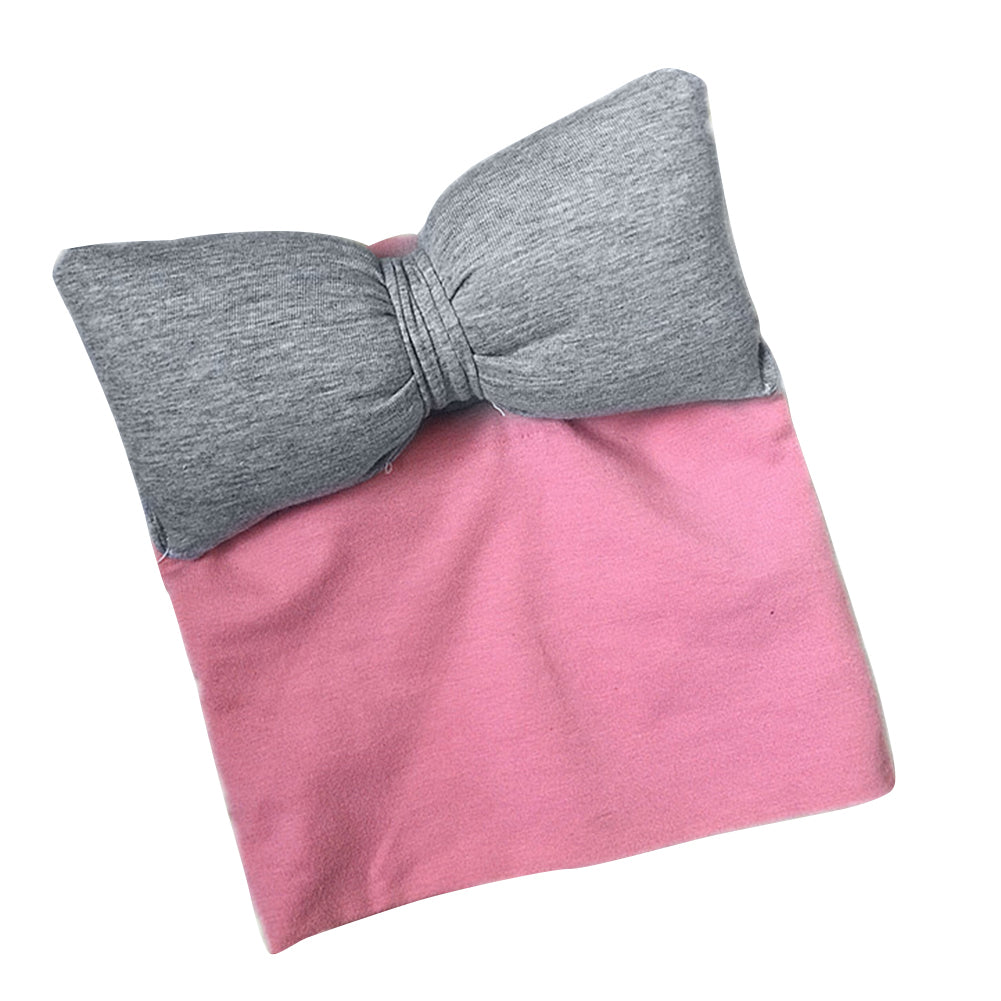 Bowknot Decoration Infant Baby Kids Boy Girl Cap Warm Cotton Soft Beanie Hat