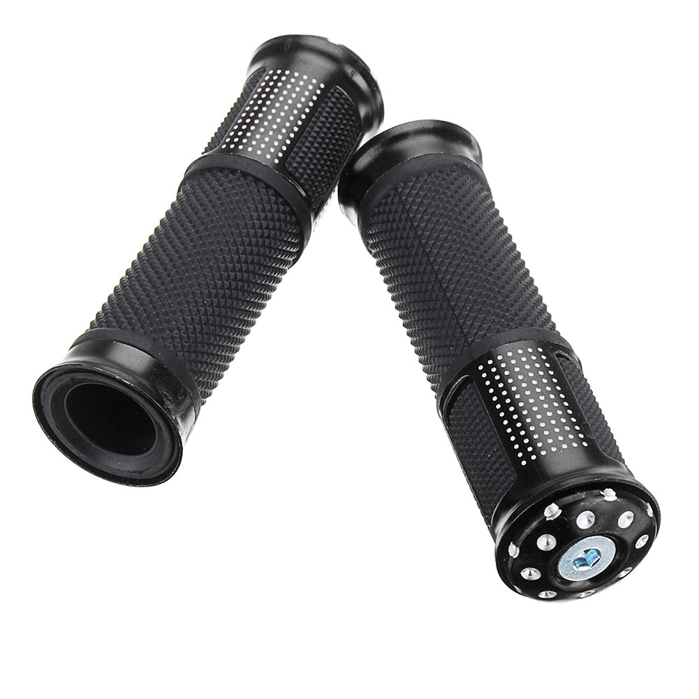 2Pcs Universal Motorcycle 22mm Handle Bar Hand Grips ATV for Honda Yamaha Suzuki