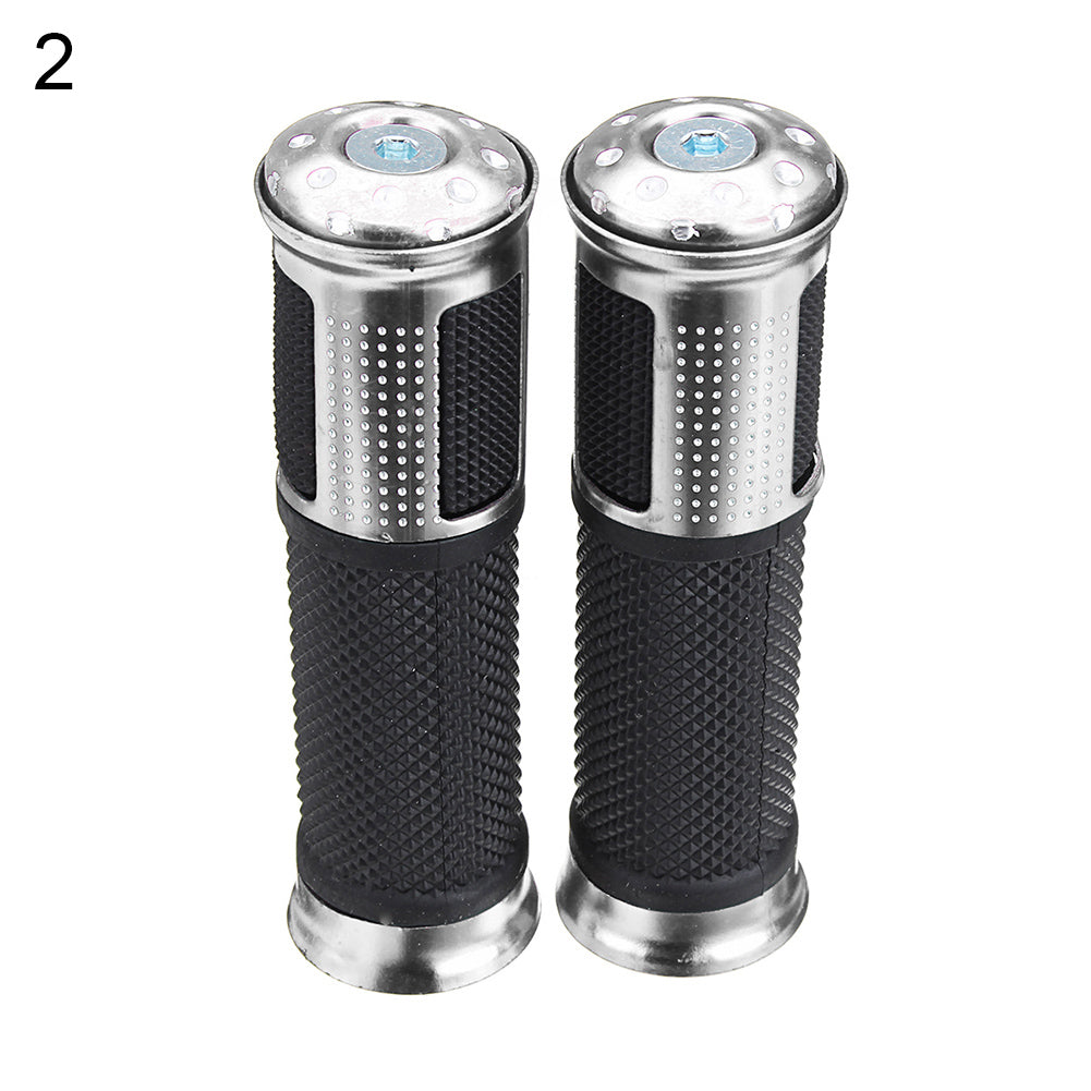 2Pcs Universal Motorcycle 22mm Handle Bar Hand Grips ATV for Honda Yamaha Suzuki