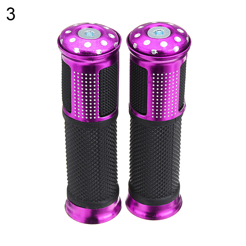2Pcs Universal Motorcycle 22mm Handle Bar Hand Grips ATV for Honda Yamaha Suzuki