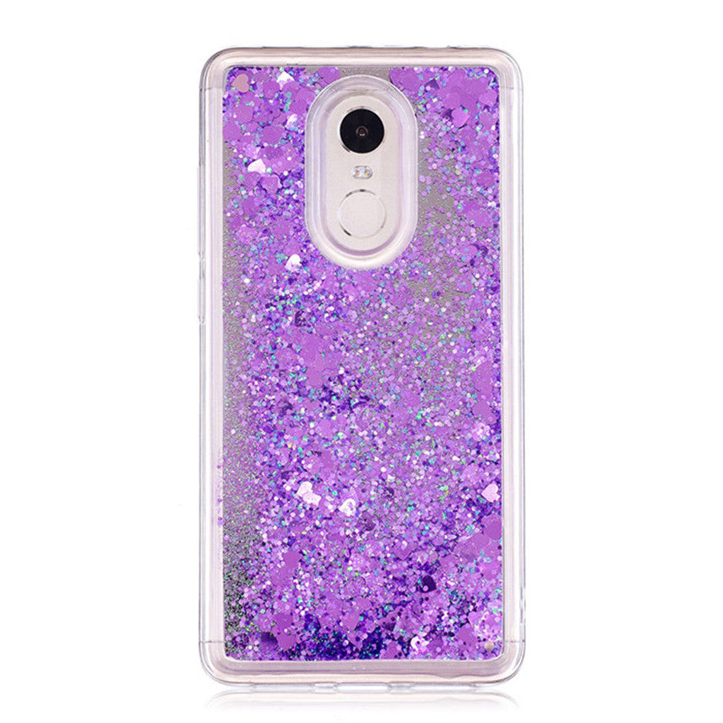 Cover For Xiaomi Redmi 4X Case Quicksand Flash Glitter Powder Mirror Hard Mobile phone Cases Covers For Xiaomi Redmi 4