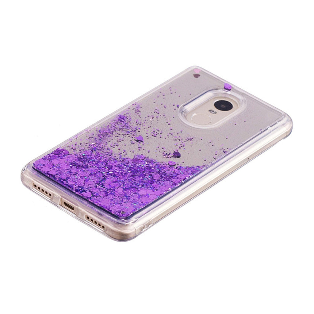 Cover For Xiaomi Redmi 4X Case Quicksand Flash Glitter Powder Mirror Hard Mobile phone Cases Covers For Xiaomi Redmi 4