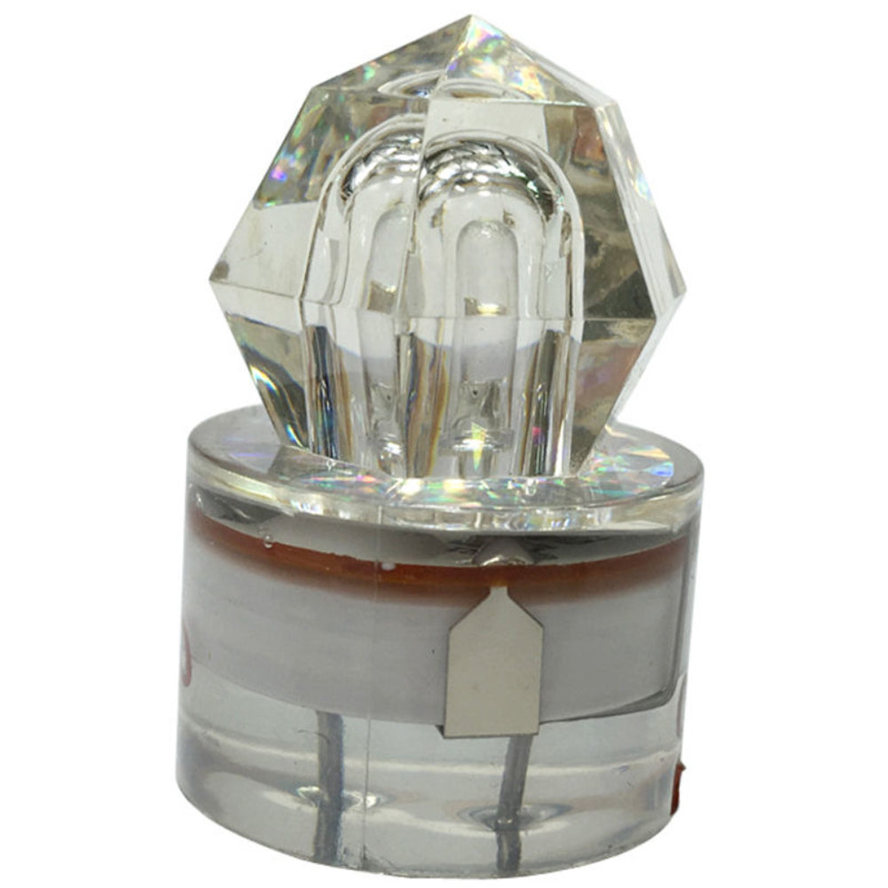 LED Deep Sea Underwater Diamond Flashing Fishing Light Squid Strobe Bait Lure