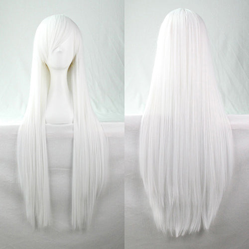 Women Fashion Long Anime Wigs Cosplay Party Wigs Full Straight Hair Extension