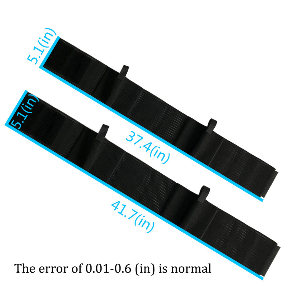 Outdoor Concealed Adjustable Tactical 2 Pouch Belly Band Elastic Waist Holster