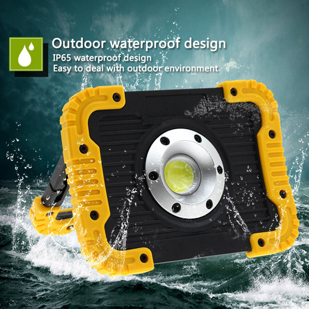 20W Rechargeable COB Work Light Tent Lantern Flashlight Outdoor USB Power Bank