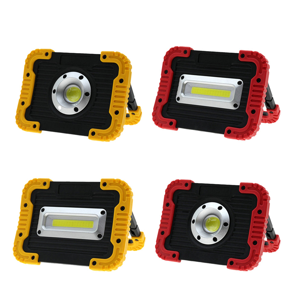 20W Rechargeable COB Work Light Tent Lantern Flashlight Outdoor USB Power Bank