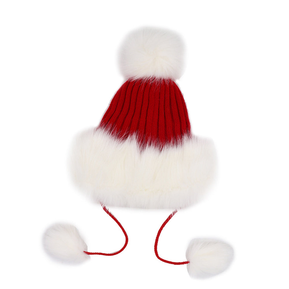 Women Fashion Knitted Ball Pom Pom Cute Lady Thick Beanie Hat Warm Cap Gift