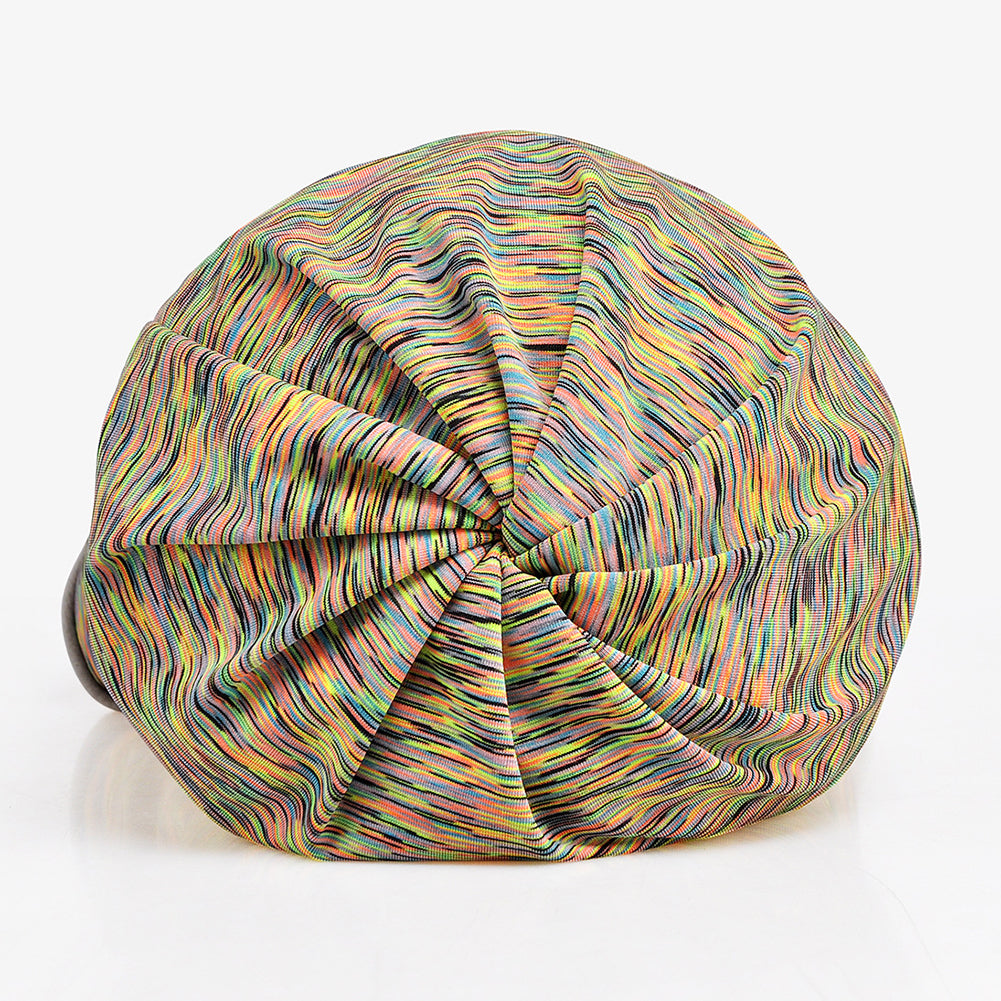 Winter Men Women Solid Color Dual Use Fleece Lined Scarf Slouchy Beanie Cap