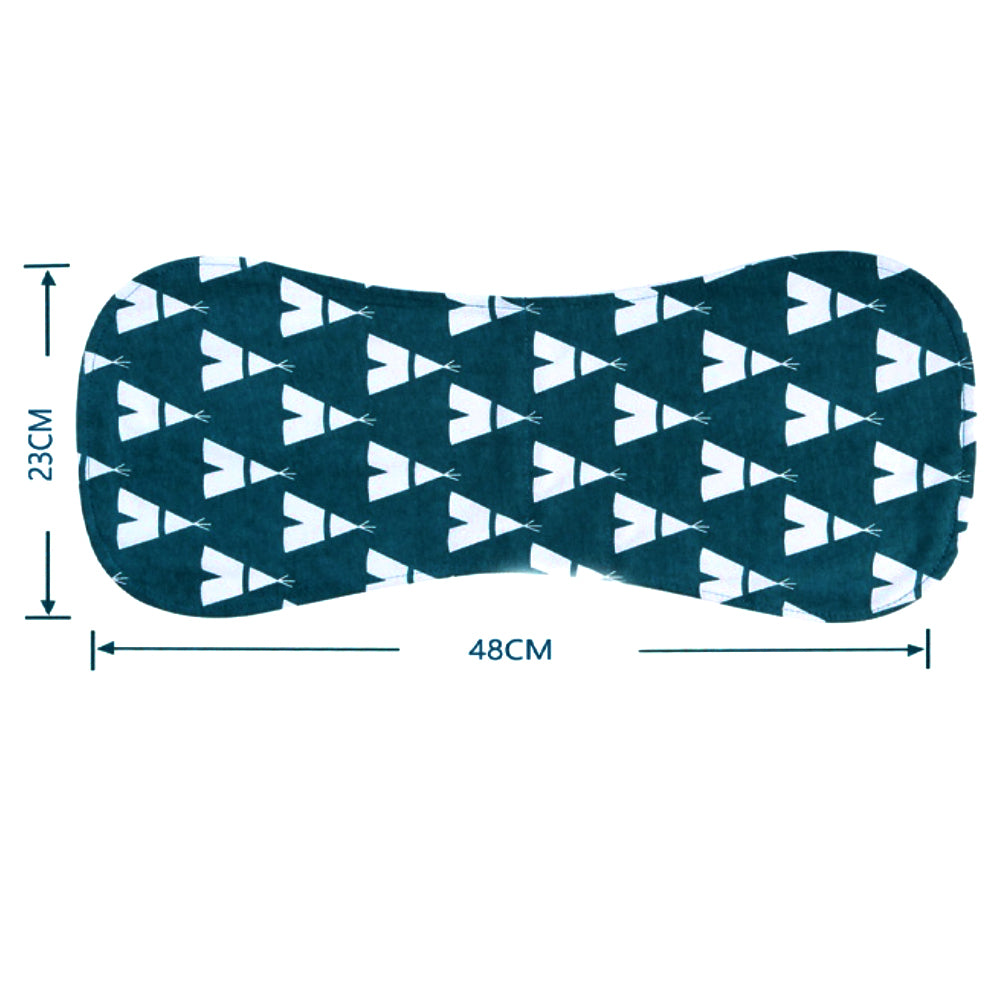 4Pcs/Set Triple Layer Toddler Baby Feeding Towel Soft Cotton Burp Cloth Bib