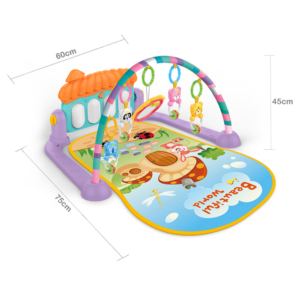 Toddler Infant Baby Musical Piano Gym Play Mat Floor Crawling Game Blanket Toy