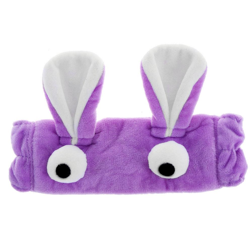 Women Cute Plush Rabbit Ears Headband Girls Hair Band Hair Accessory Gift