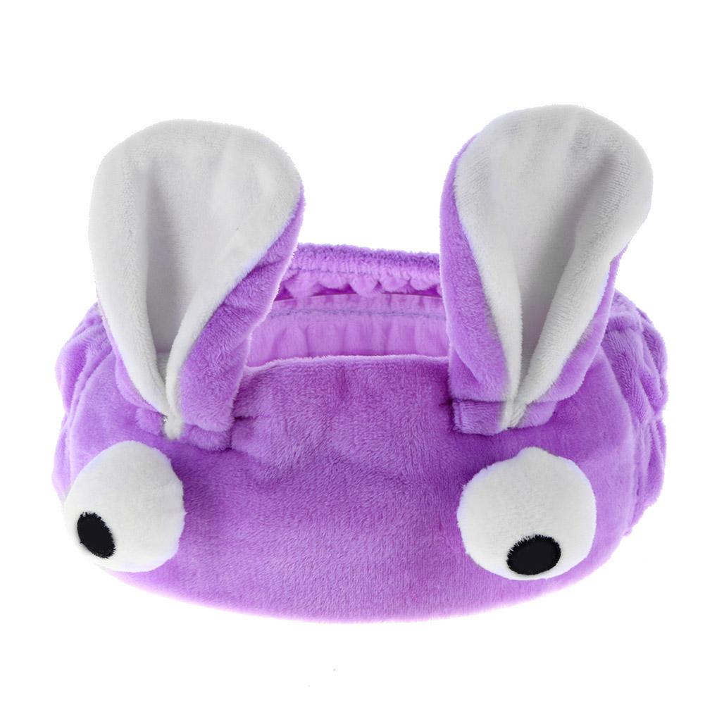 Women Cute Plush Rabbit Ears Headband Girls Hair Band Hair Accessory Gift