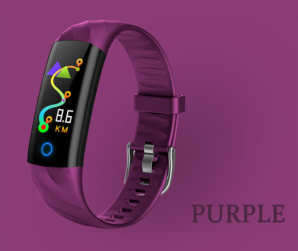 Smart Bracelet Ip68 Waterproof Smart Wristband Bluetooth Smart Band Blood Pressure Heart Fitness Tracker Color Screen