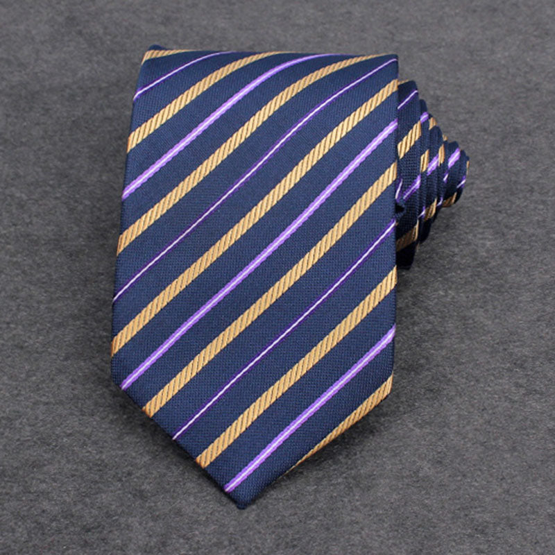 Men Wedding Party Polyester Silk Leisure Necktie Tie