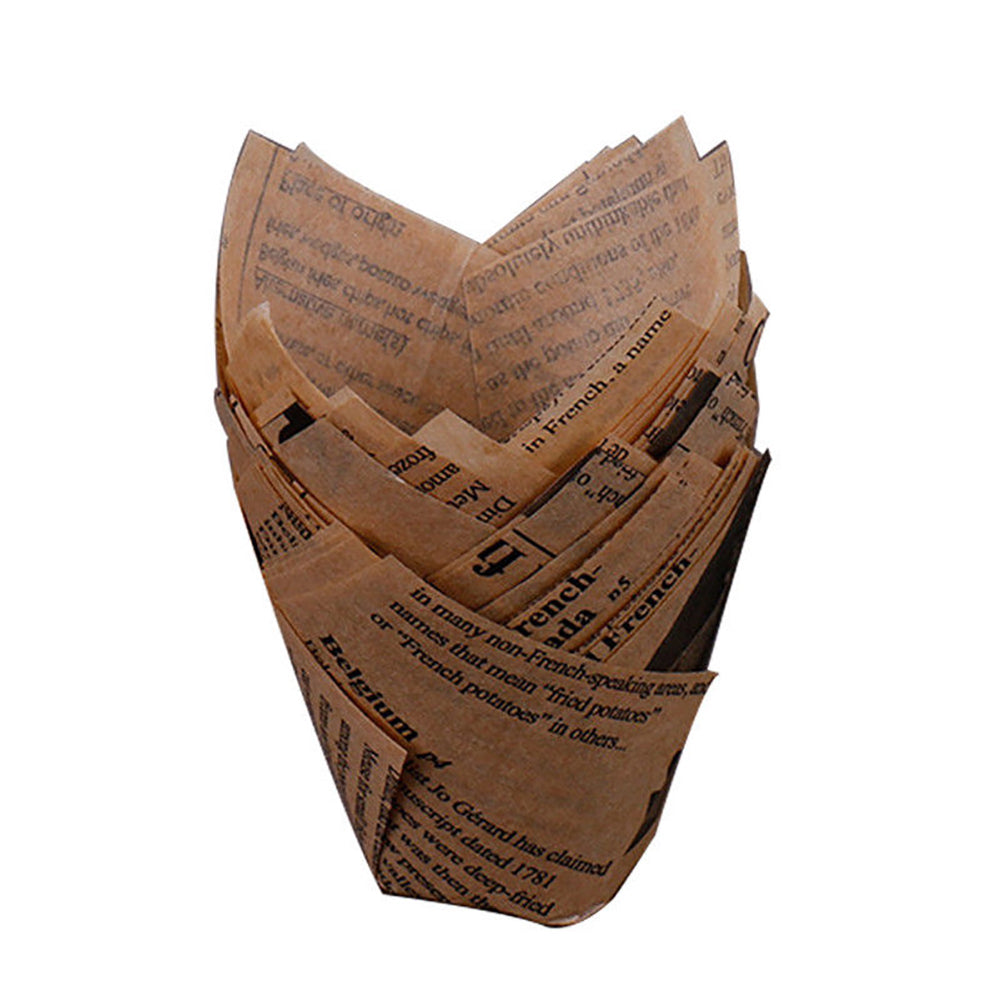 50Pcs Cup Shape Anti-Oil Muffin Cupcake Liner Paper Holder Kitchen Baking Tool