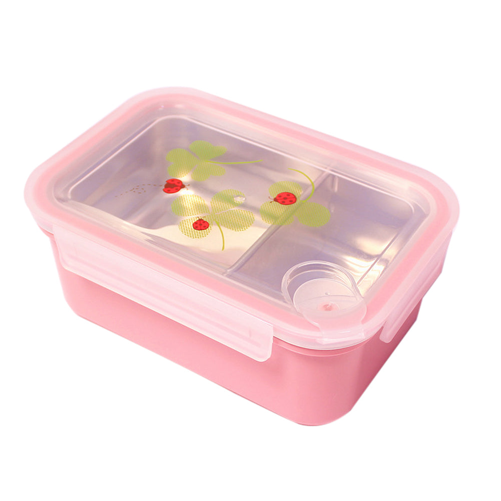 Dual/Single Layer Bento Lunch Box Stainless Steel Food Meal Storage Container