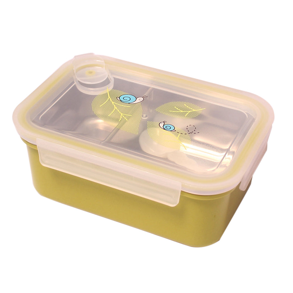 Dual/Single Layer Bento Lunch Box Stainless Steel Food Meal Storage Container