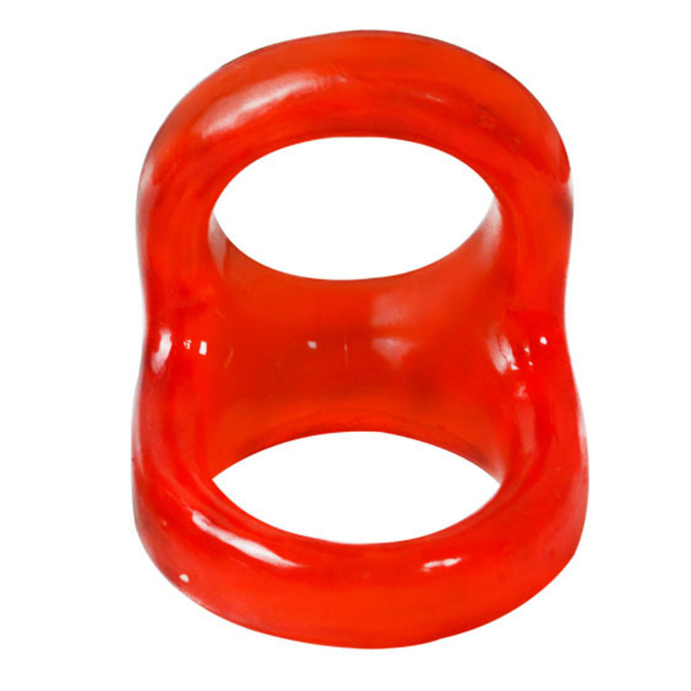 Soft Flexible Men Delay Ejaculation Double Cock Ring Penis Lock Adult Sex Toy