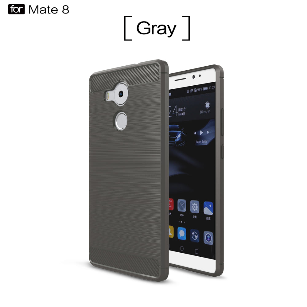 Luxury Back Case For Huawei Mate 8 Anti-Slippery Scratch-Resistant Shockproof Bumper Cover For Huawei Ascend Mate8
