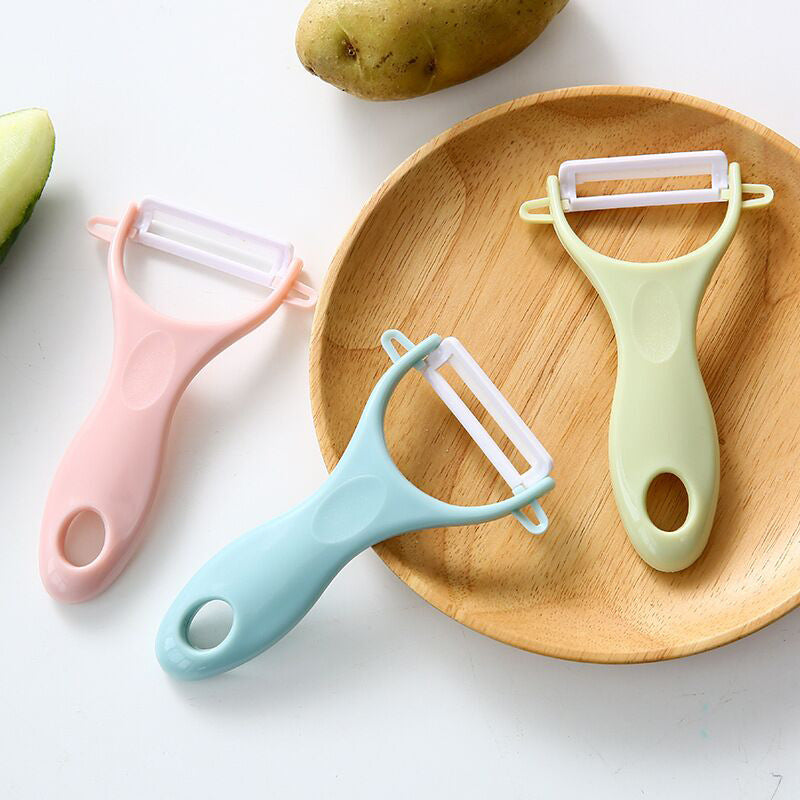 Ceramics Fruit Carrot Potato Planing Peeler Parer Cutter Kitchen Tool Multi-purpose Vegetable Melon Gadget Peeler