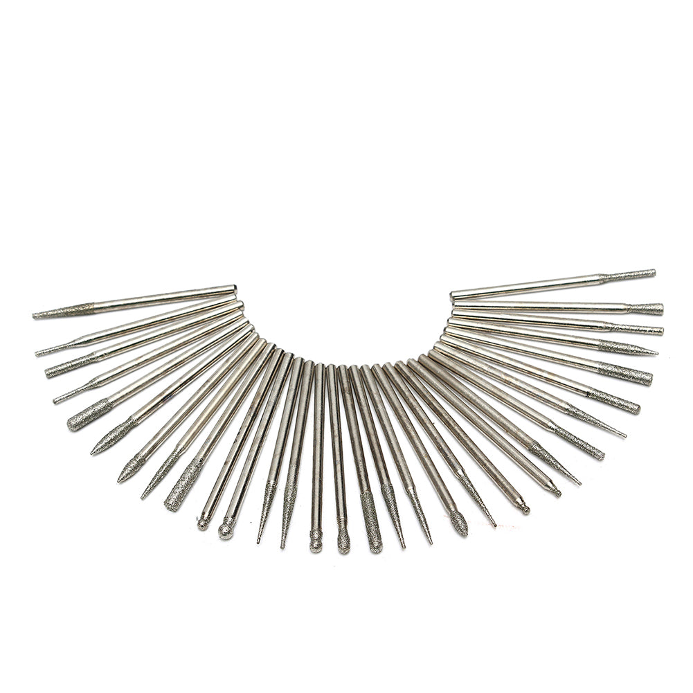 41Pcs Dental Teeth Rotary Tungsten Steel Polishing Burs High Speed Handpiece Kit