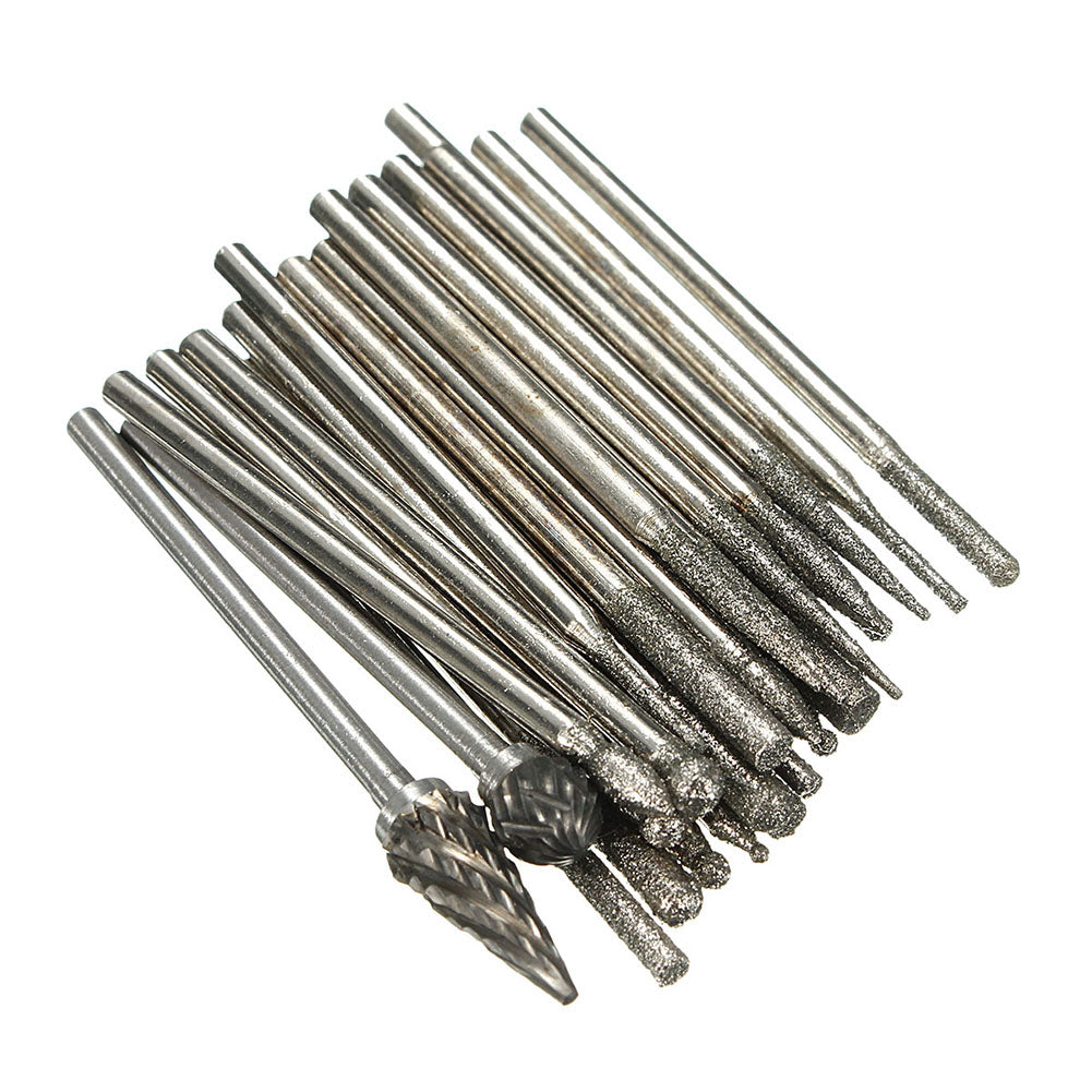 41Pcs Dental Teeth Rotary Tungsten Steel Polishing Burs High Speed Handpiece Kit