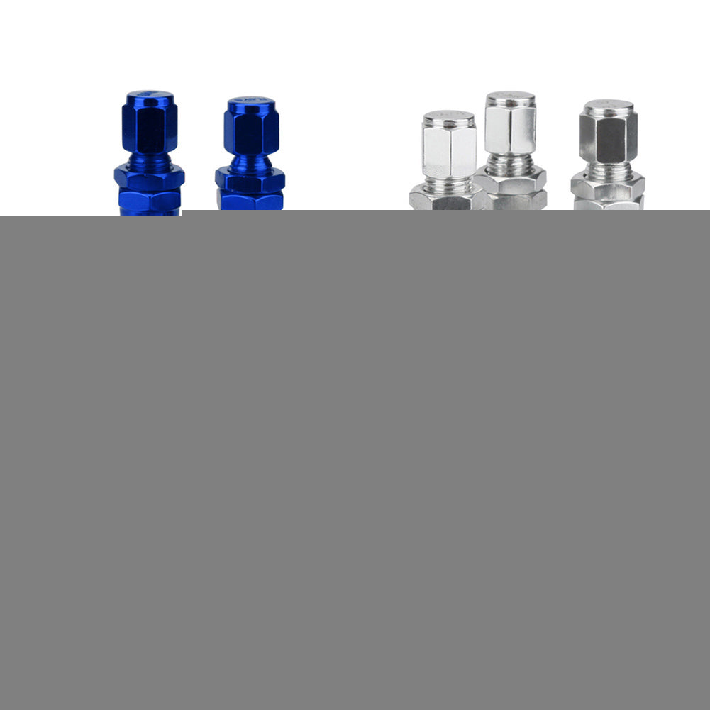 4Pcs Aluminum Alloy Car Tire Air Valve Stem Anti-Dust Protective Cap Cover Decor
